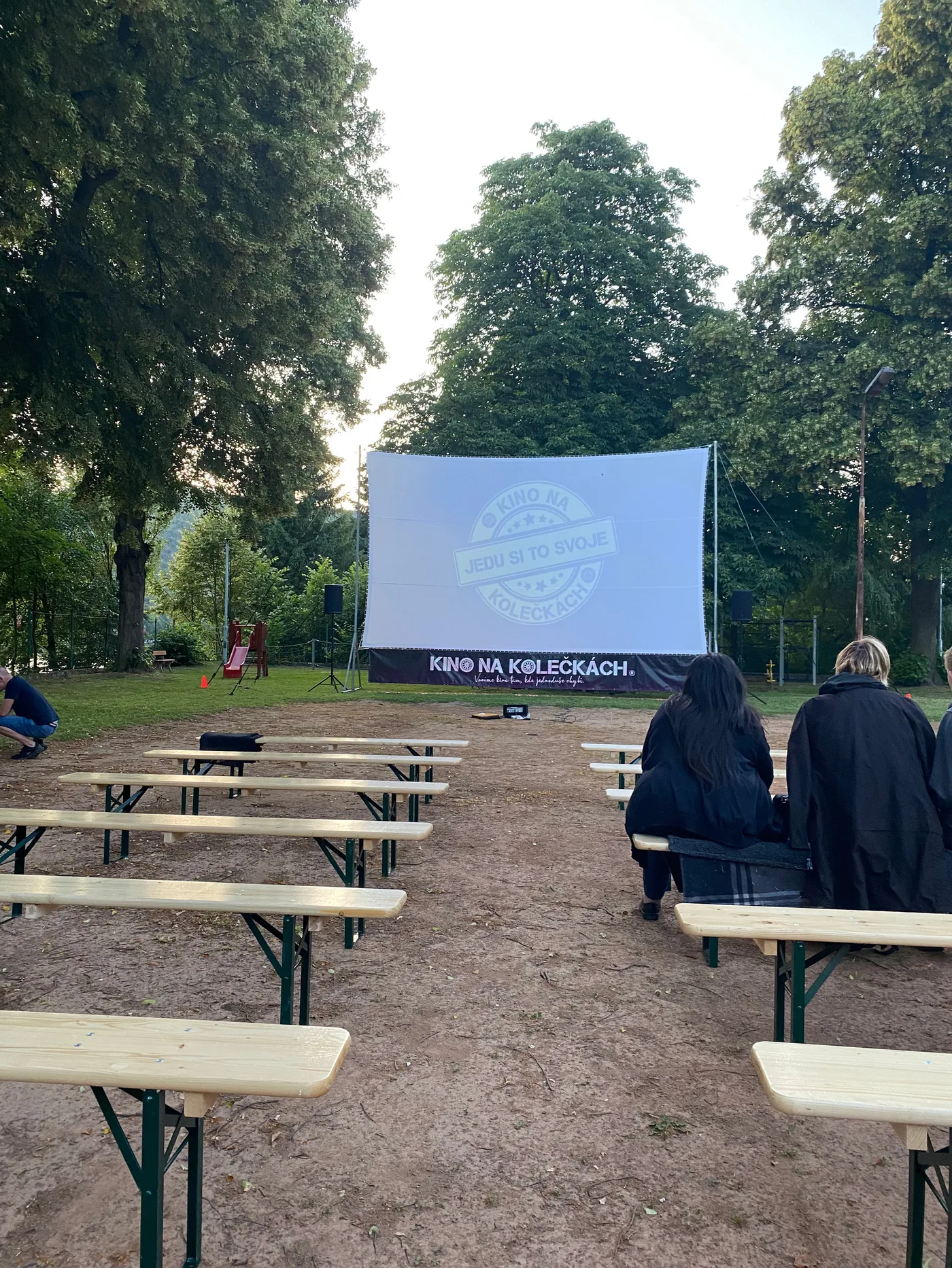 Letní kino ve Vraném nad Vltavou