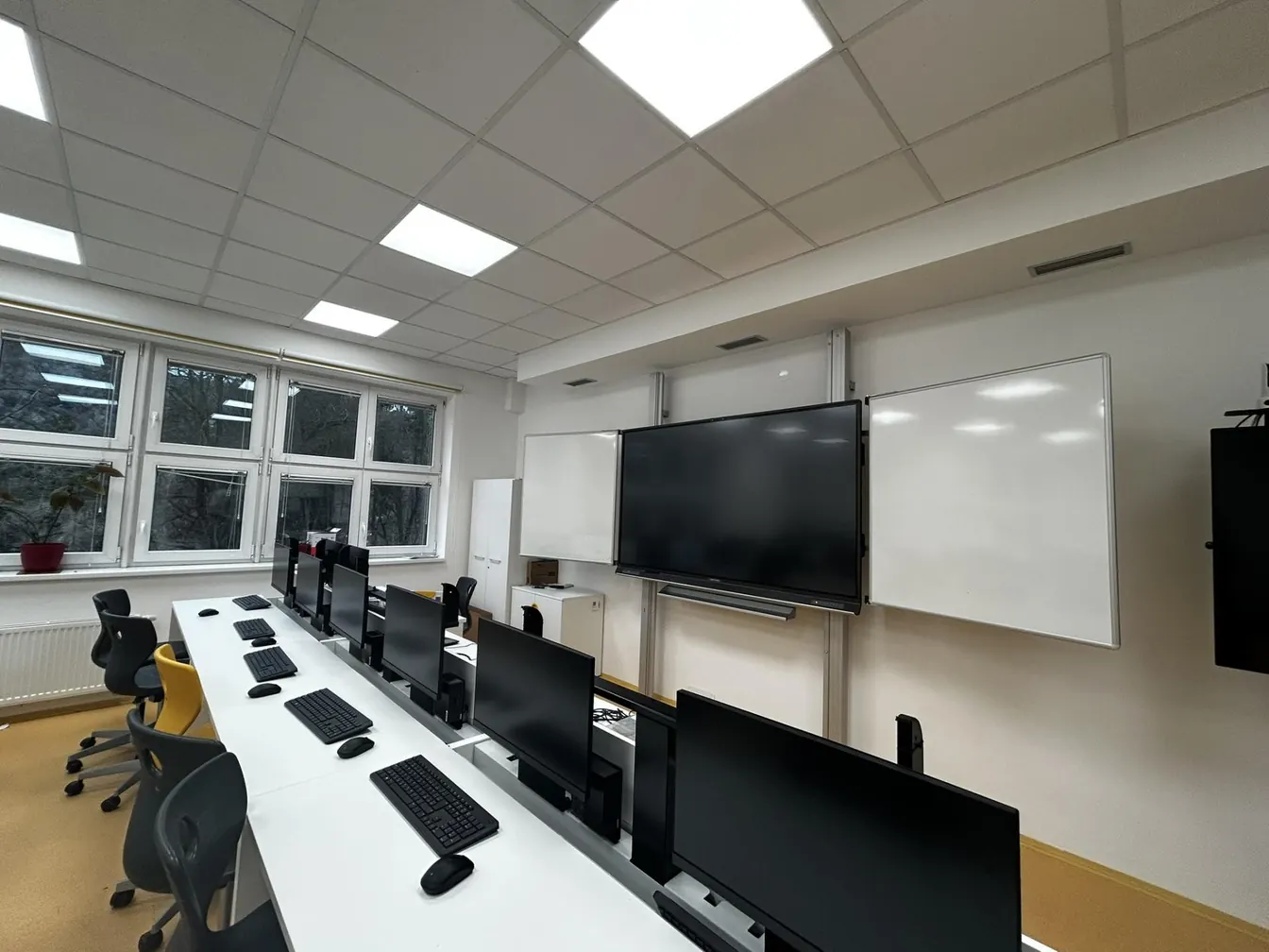 Modernizovaná odborná učebna ZŠ Vrané nad Vltavou